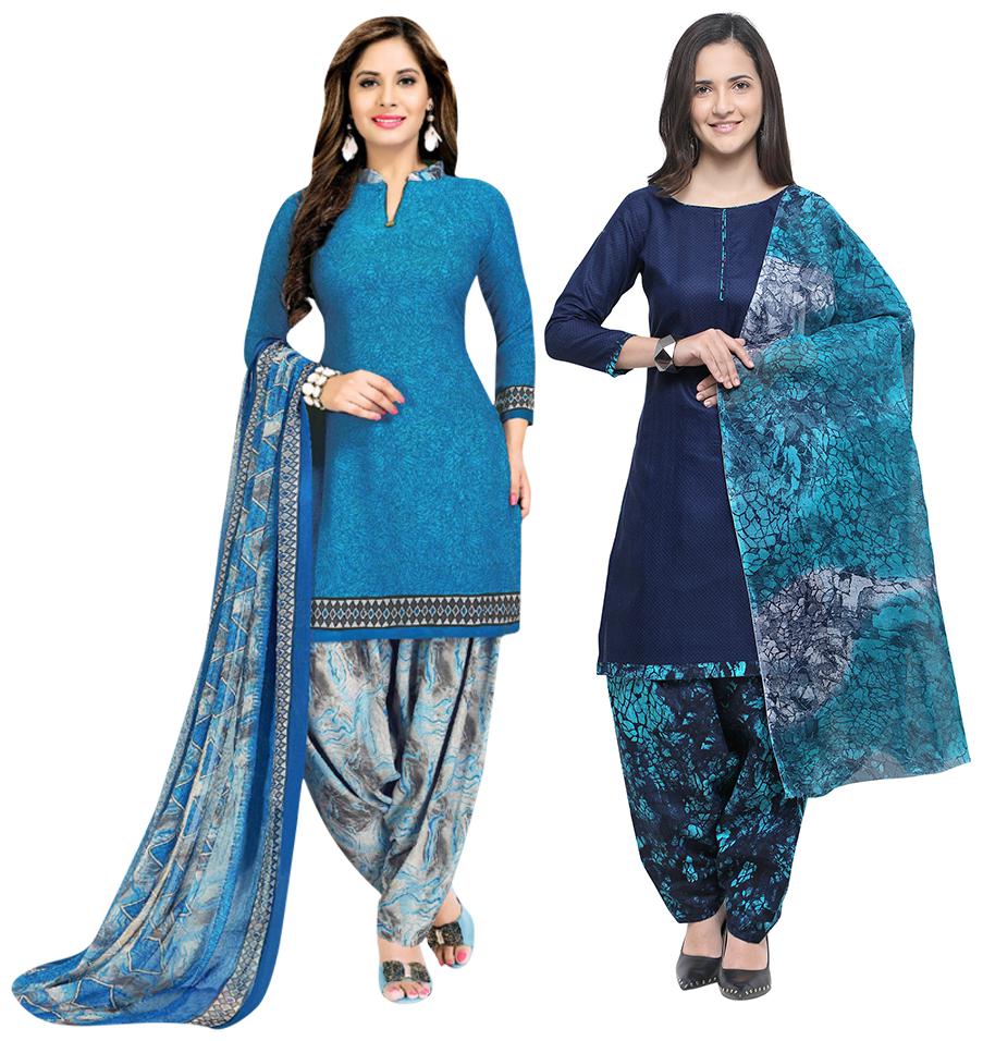 

Rajnandini Multi Unstitched Kurta with bottom dupatta With dupatta Dress Material