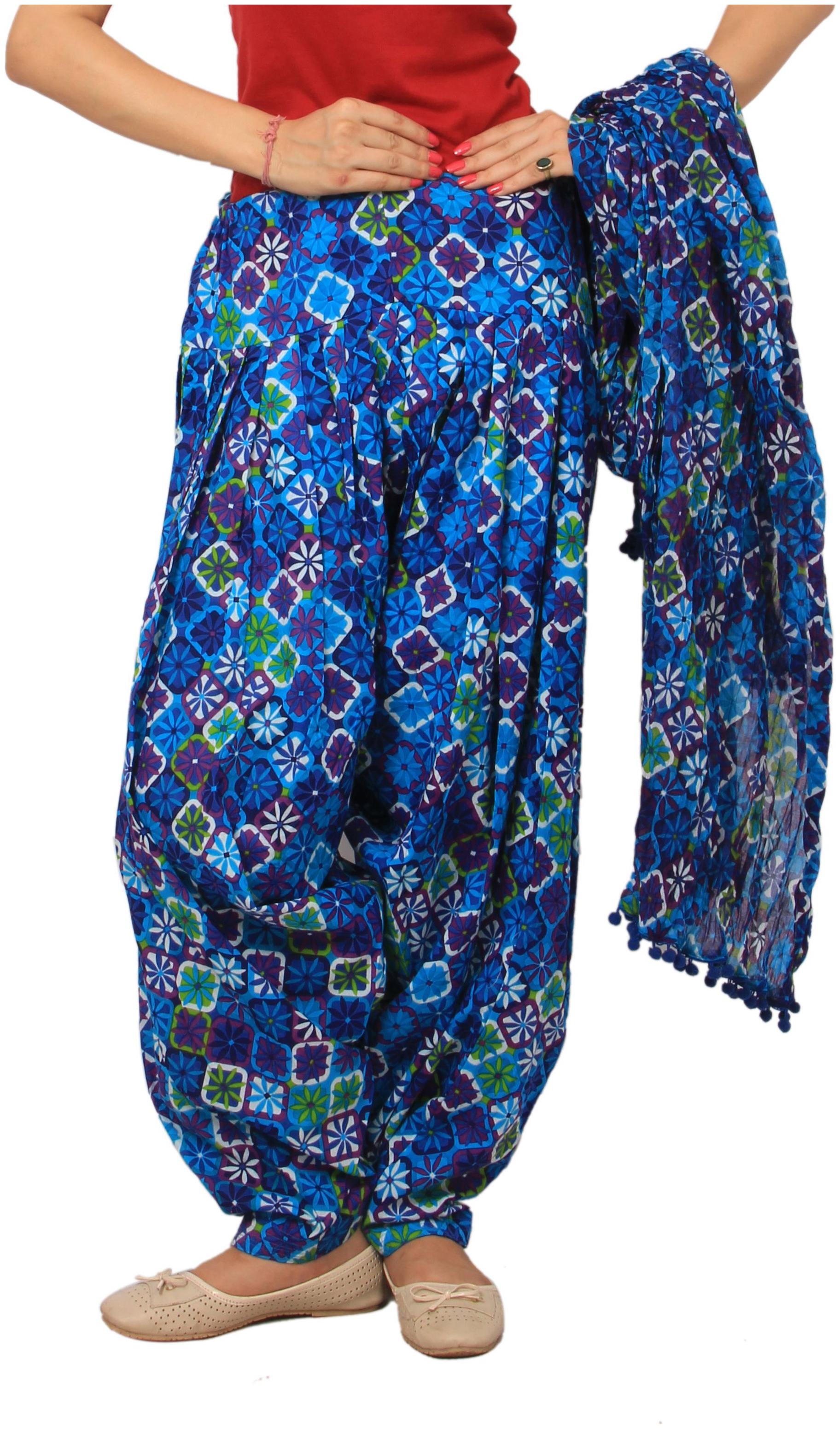 

Rama Cotton Patiala - Multi