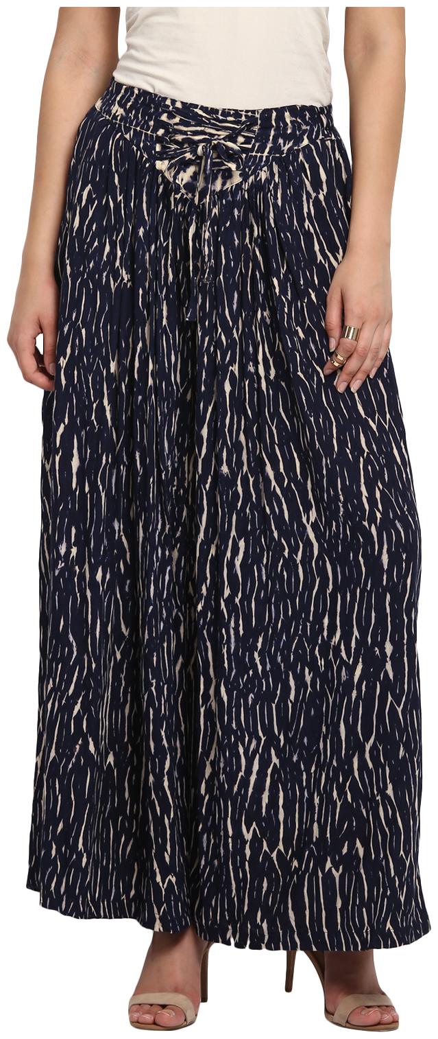 

Rama Multi Printed Flared Palazzo