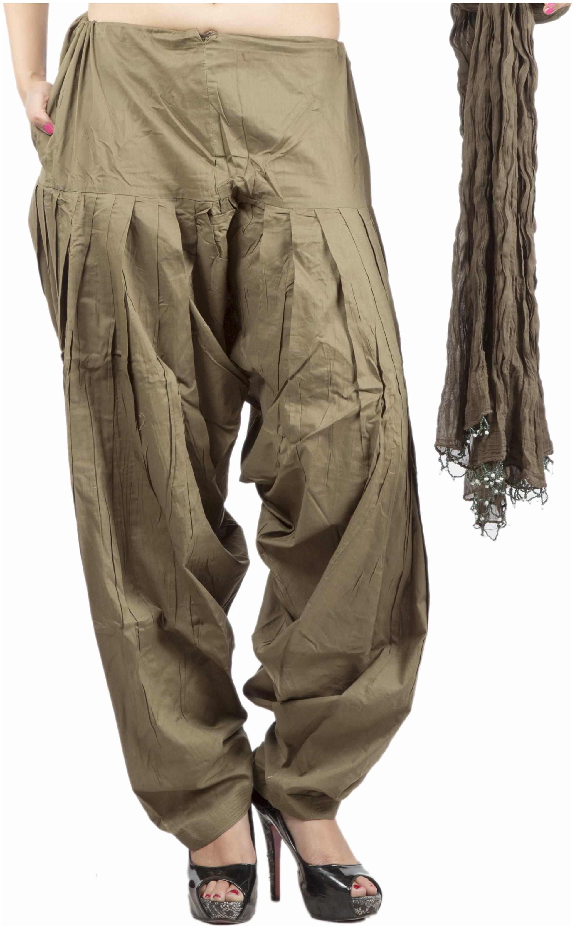 

Rama Cotton Patiala - Brown