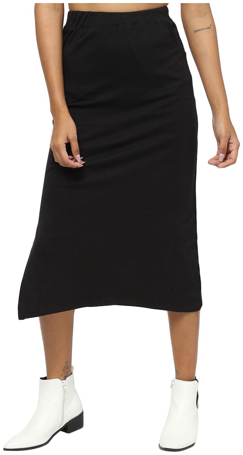 

Rane Solid Pencil skirt Maxi Skirt - Black