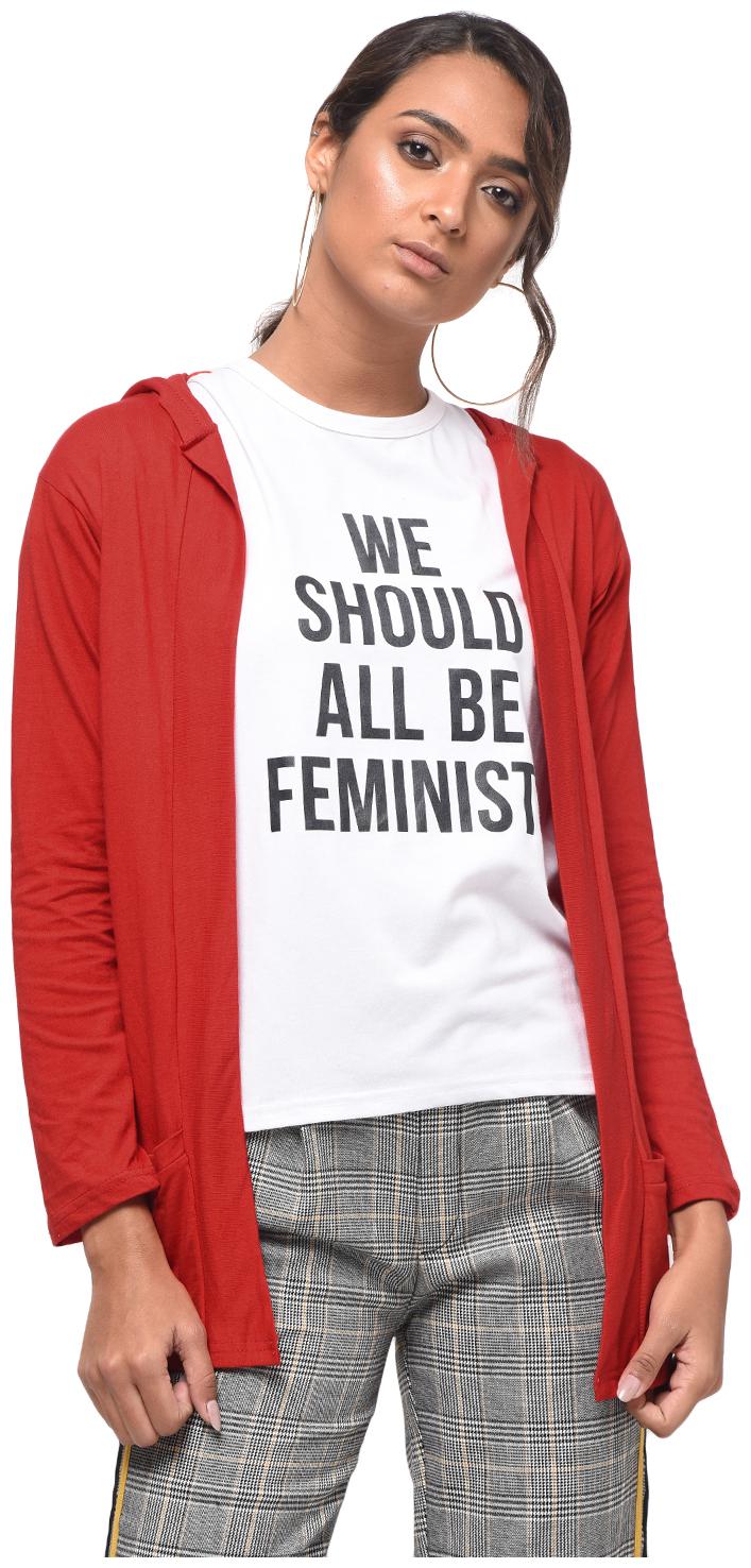 

Rane Women Shrug - Red