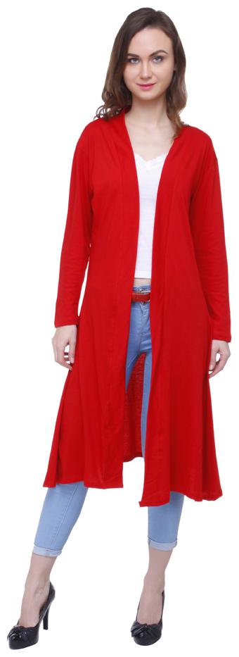 

Rane women solid casual nd party wear cotton shrug