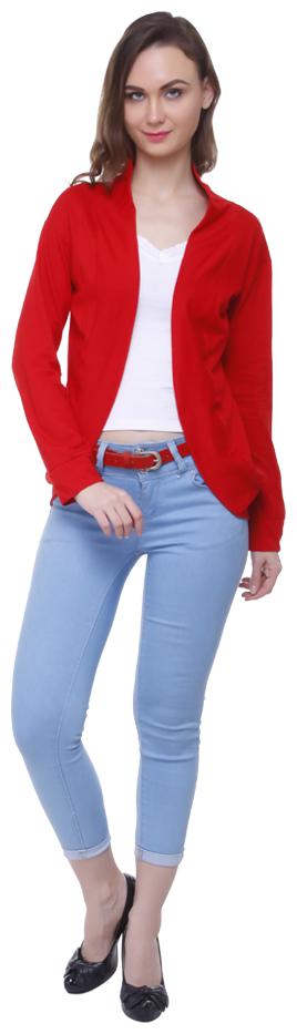 

Rane women solid casual nd party wear cotton shrug