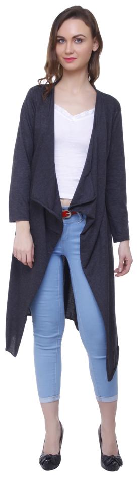 

Rane women solid casual nd party wear cotton shrug