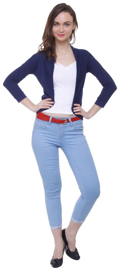 

Rane women solid casual nd party wear cotton shrug