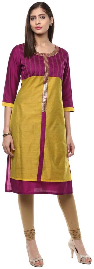 Buy Rangmanch By Pantaloons Women Multi Printed Regular Kurta ...