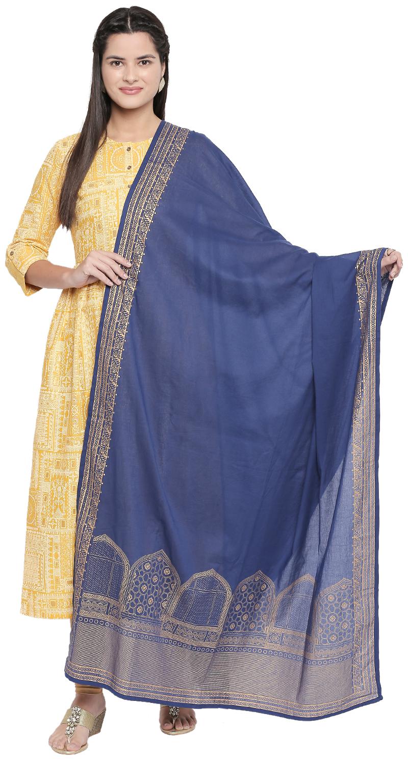 

Rangmanch by Pantaloons Women Dupatta Blue