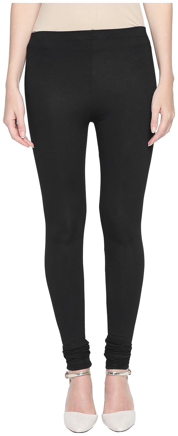 

Rangmanch By Pantaloons Blended Churidar - Black