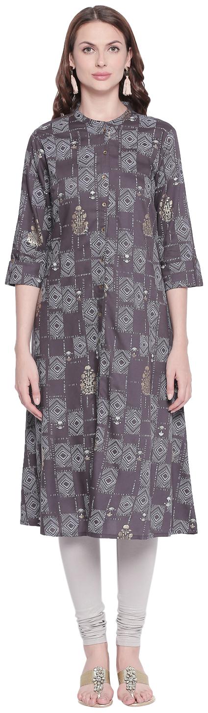 

Rangmanch by Pantaloons Women Kurta Grey