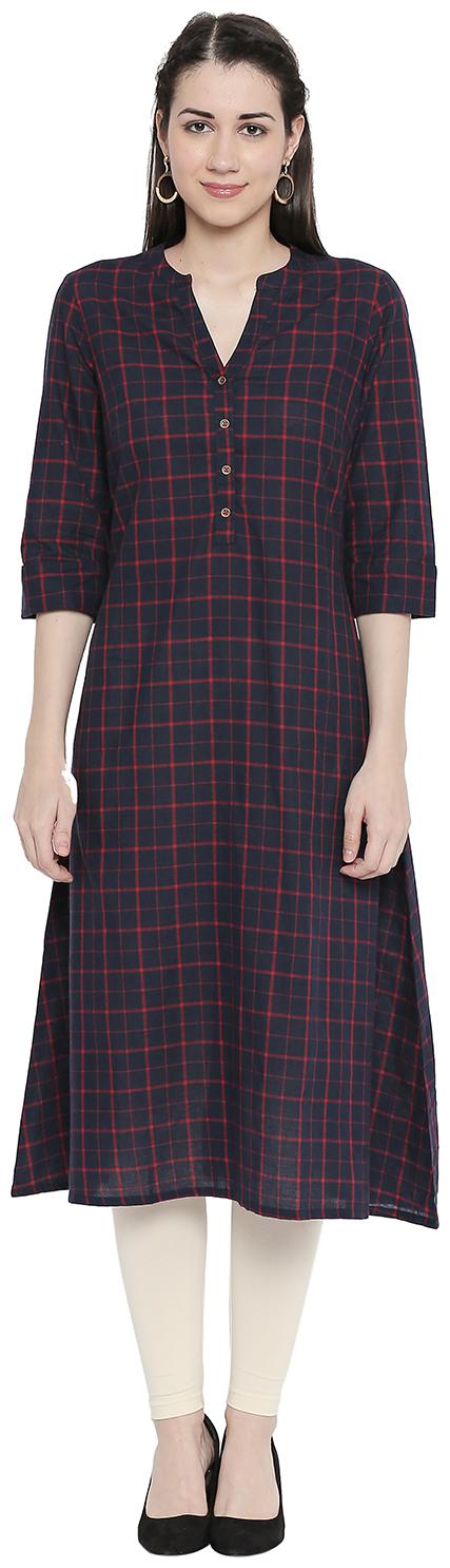 

Rangmanch by Pantaloons Adults-Women Kurta - Blue