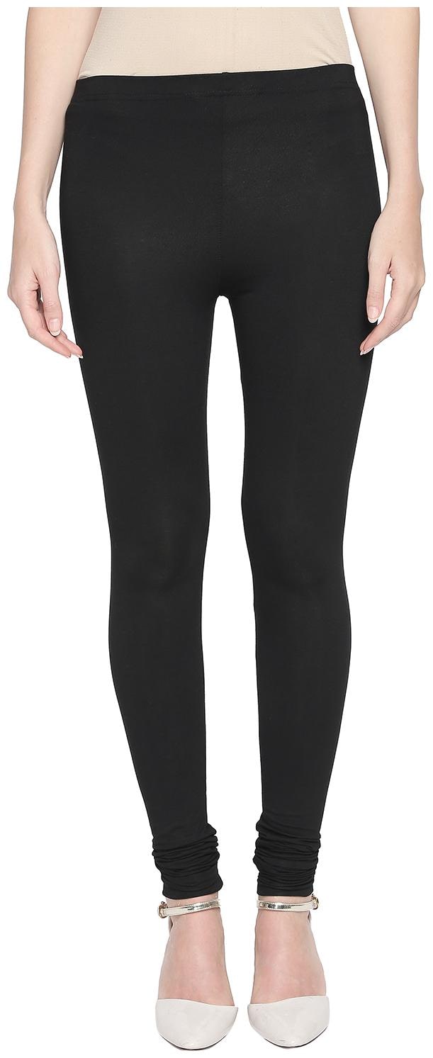 

Rangmanch By Pantaloons Blended Churidar - Black