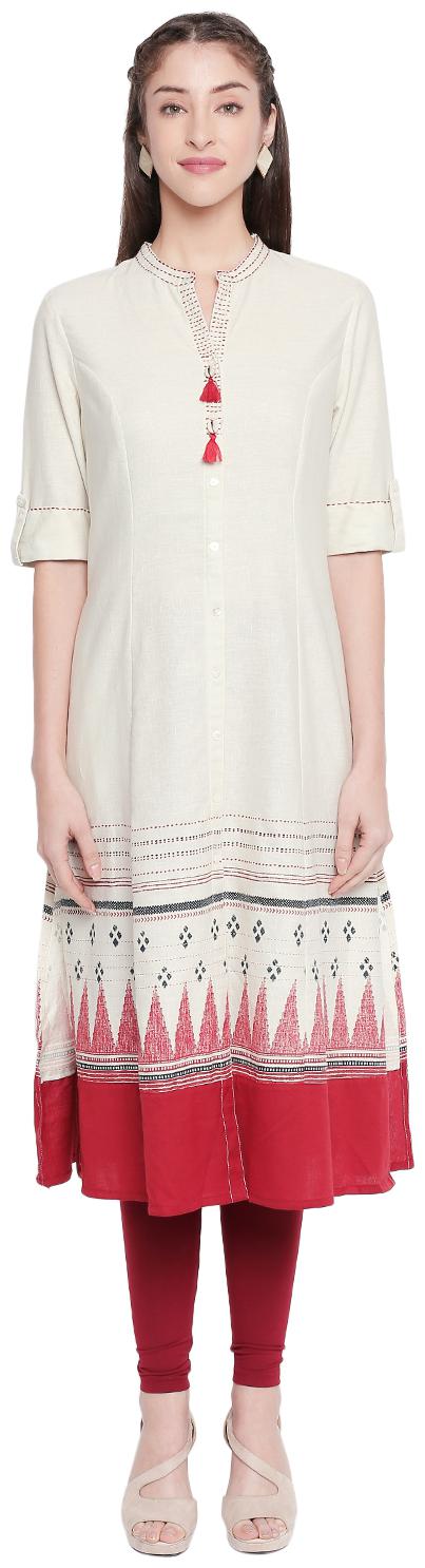 

Rangmanch by Pantaloons Kurta - White