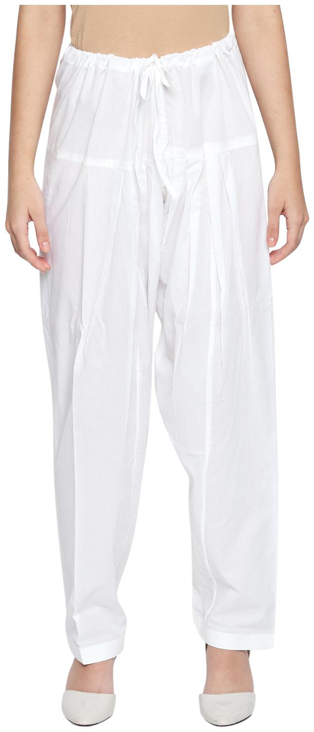 

Rangmanch By Pantaloons Cotton Salwar - White