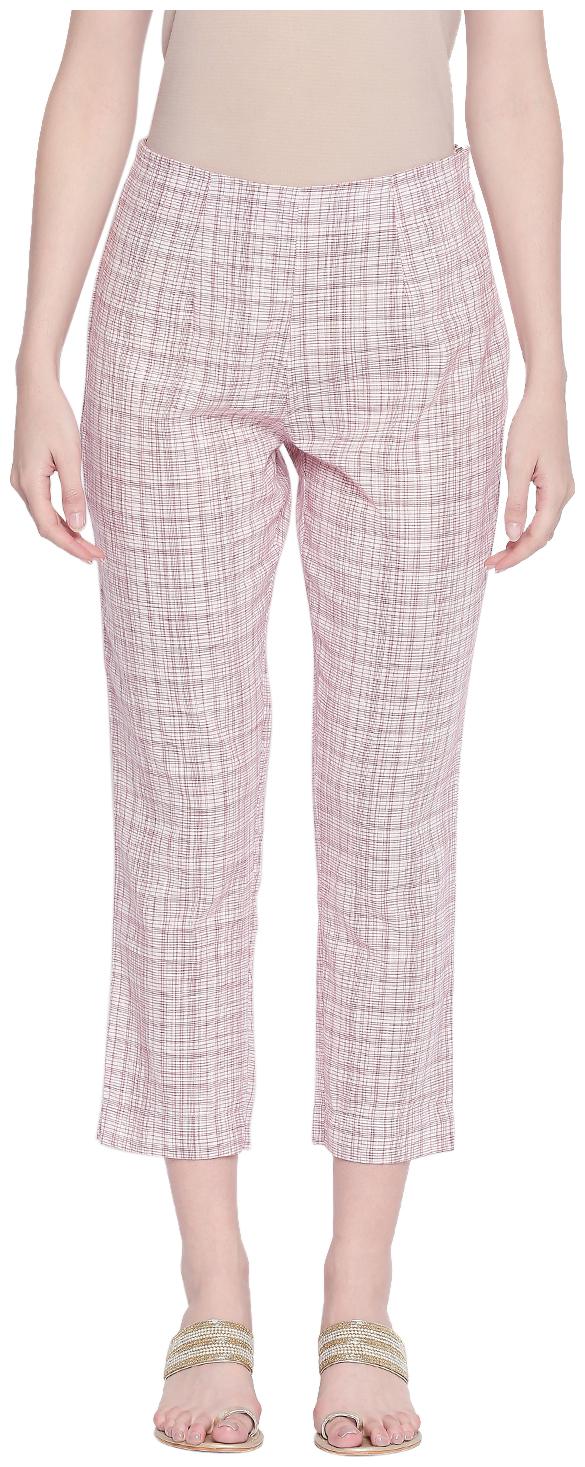 

Rangmanch By Pantaloons Women Red Regular fit Regular pants