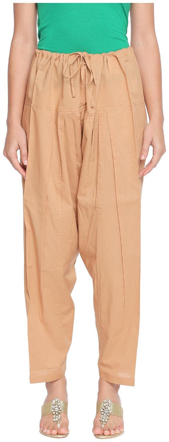 

Rangmanch By Pantaloons Cotton Salwar - Beige