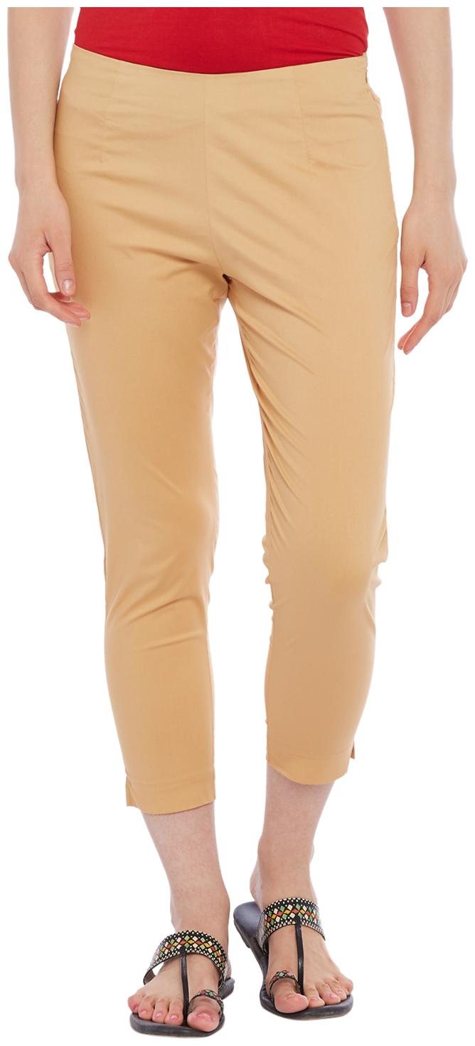 

Rangmanch By Pantaloons Women Beige Regular fit Regular pants
