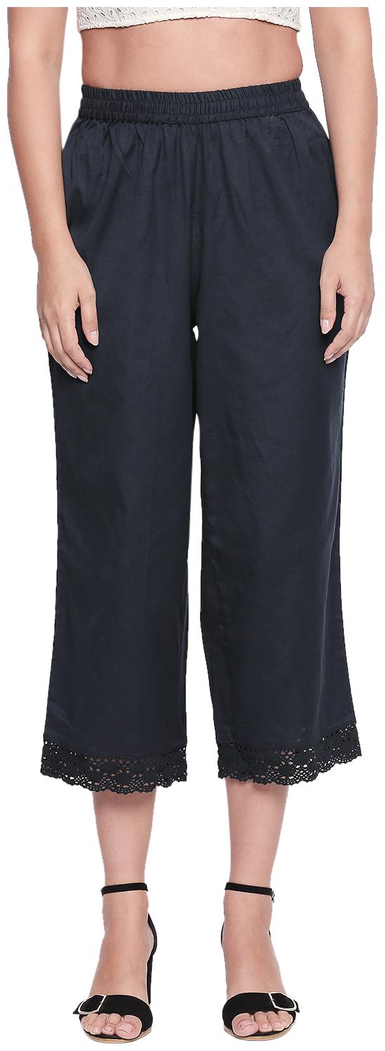 

Rangmanch By Pantaloons Women Blue Regular fit Regular pants