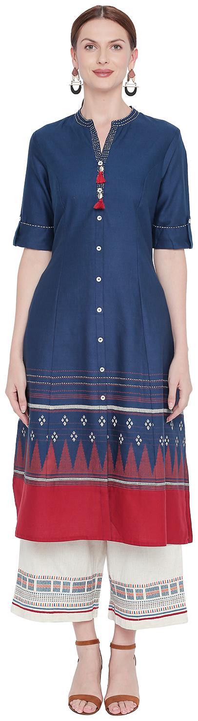 

Rangmanch by Pantaloons Kurta - Blue