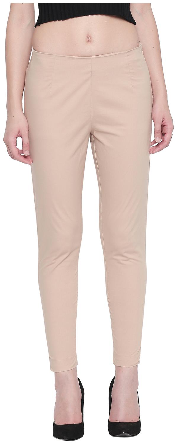 

Rangmanch By Pantaloons Women Beige Regular fit Regular pants