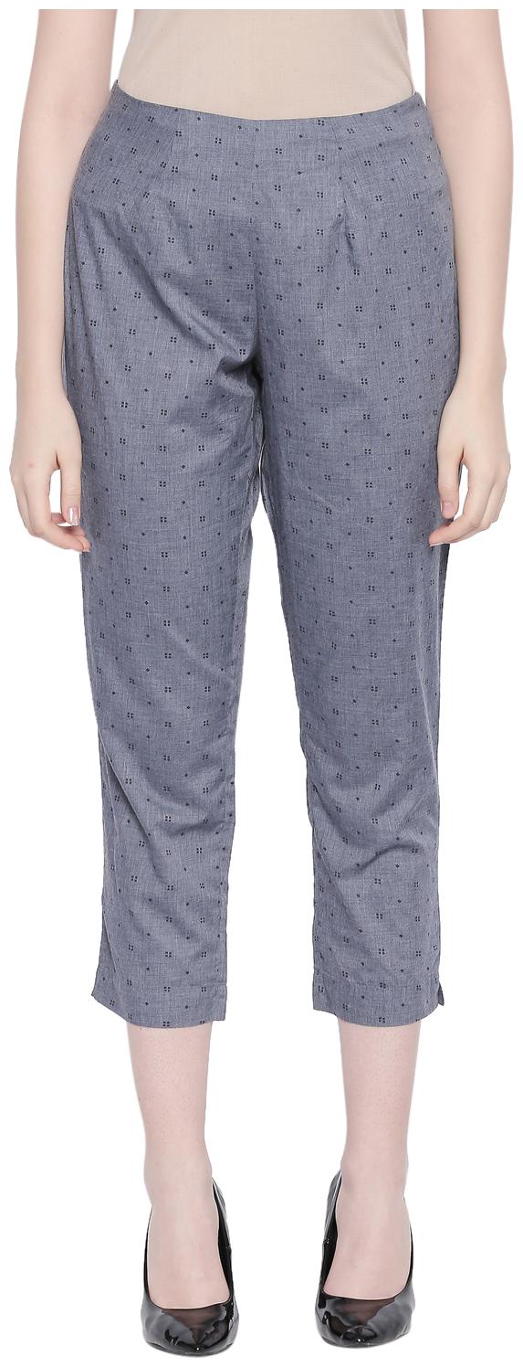 

Rangmanch By Pantaloons Women Blue Regular fit Regular pants