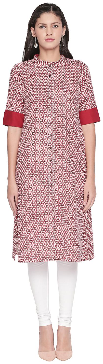 

Rangmanch by Pantaloons Kurta - Red