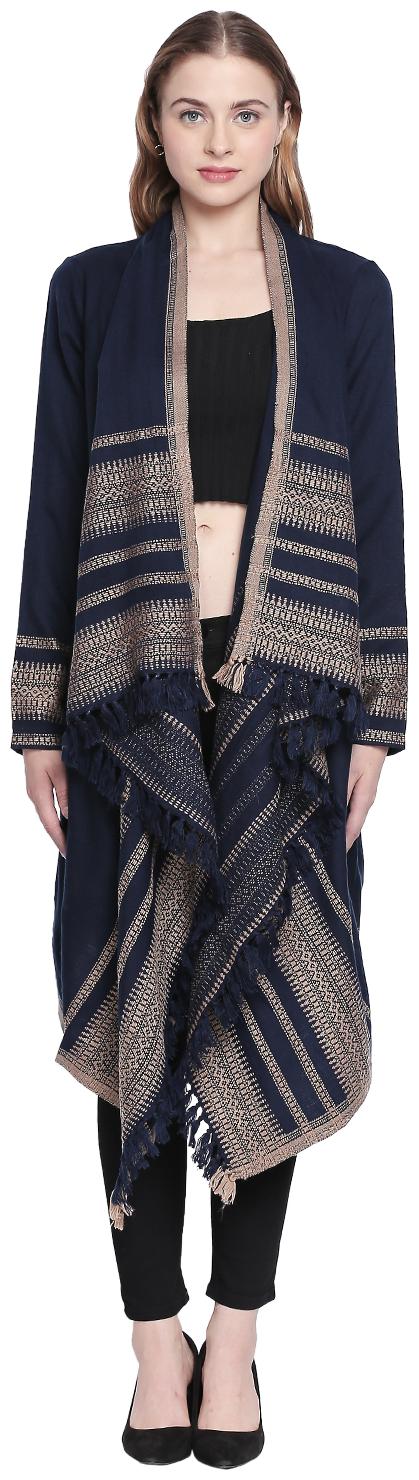 

Rangmanch By Pantaloons Women Shrug - Blue