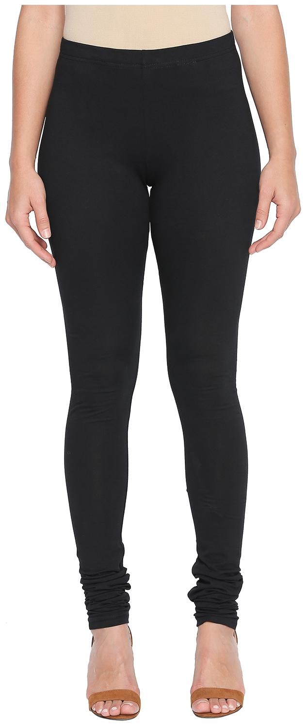 

Rangmanch By Pantaloons Cotton Churidar - Black