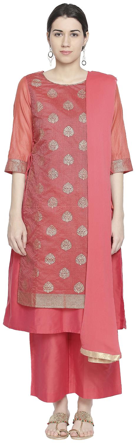 

Rangmanch by Pantaloons Womens Pant Kurta Dupatta