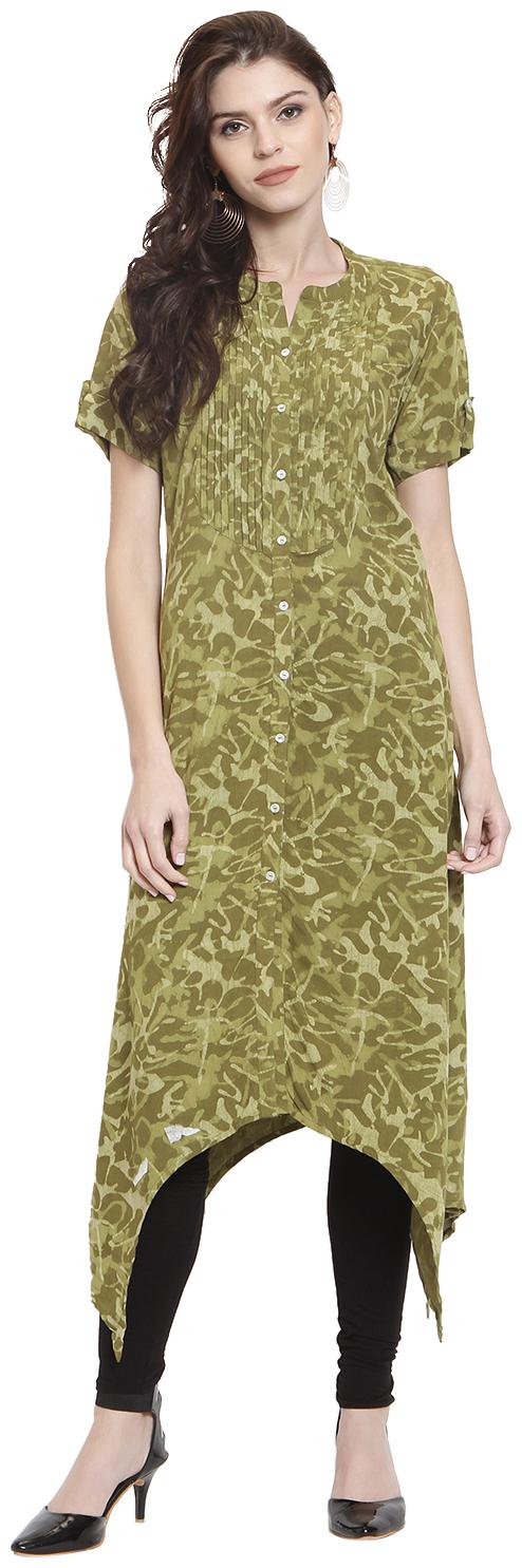 

Rangmayee Women Rayon A-Line Kurta