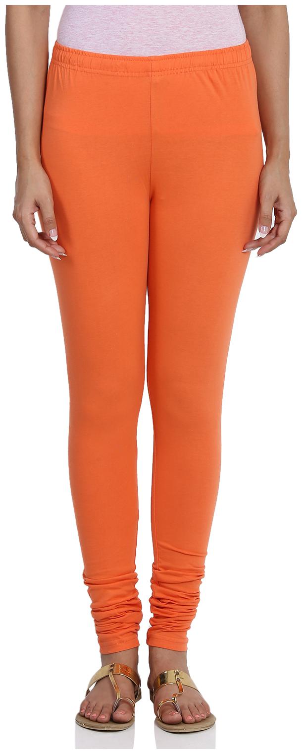 

Rangriti Women Solid Blended Pink Leggings