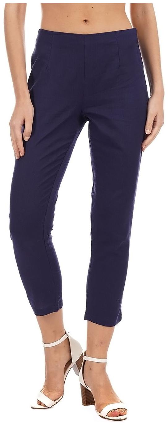 

Rangriti Women Blue Slim fit Regular trousers