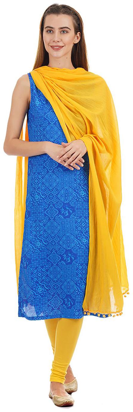 

Rangriti Women Yellow Casual Dupatta