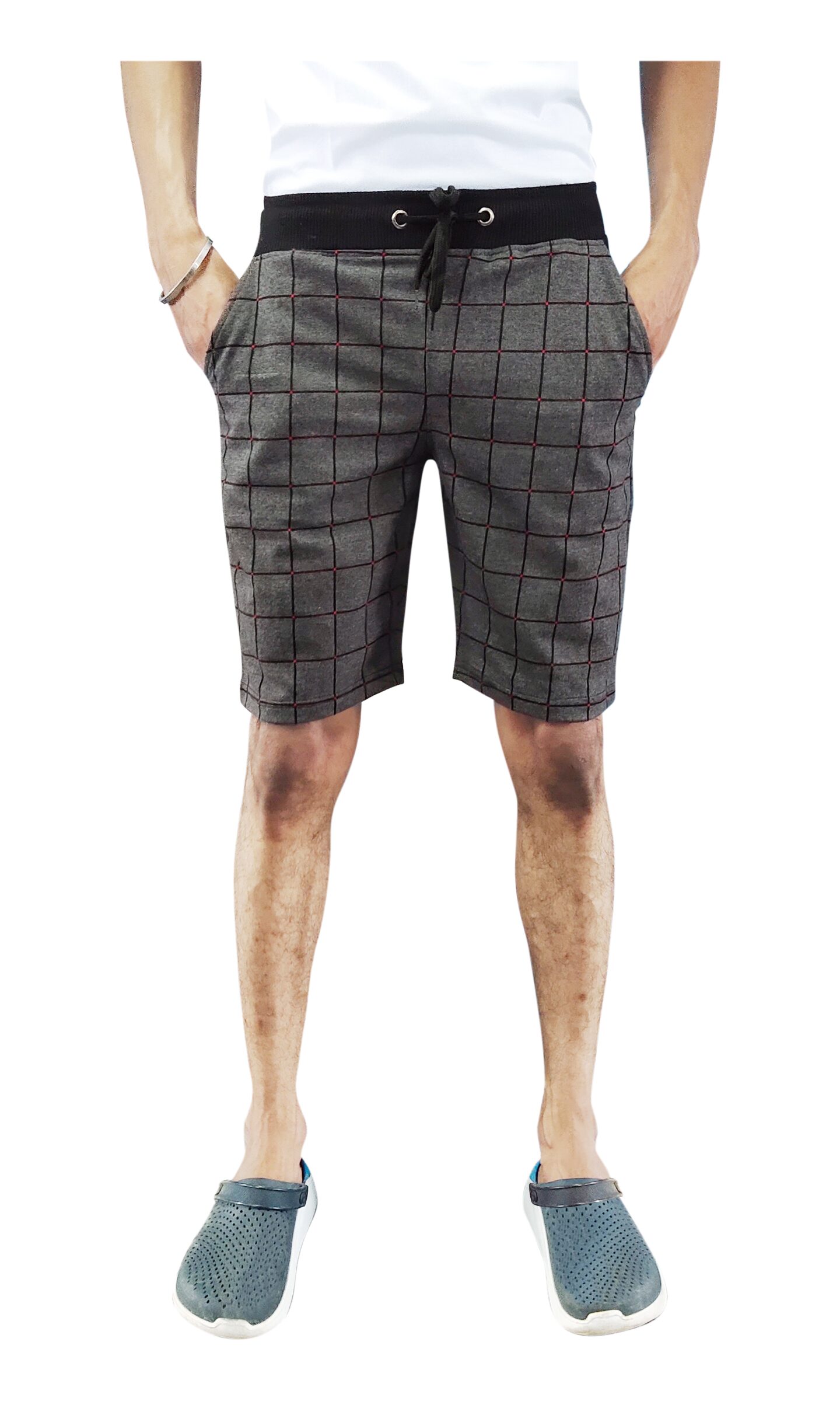 

Rawpockets Men Grey Regular Fit Regular Shorts