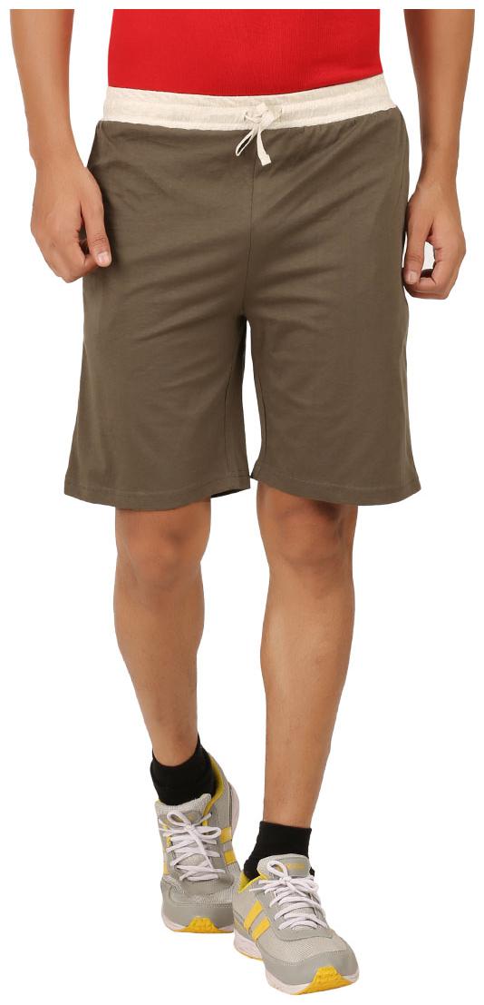 

Rawpockets Men Green Regular Fit Regular Shorts