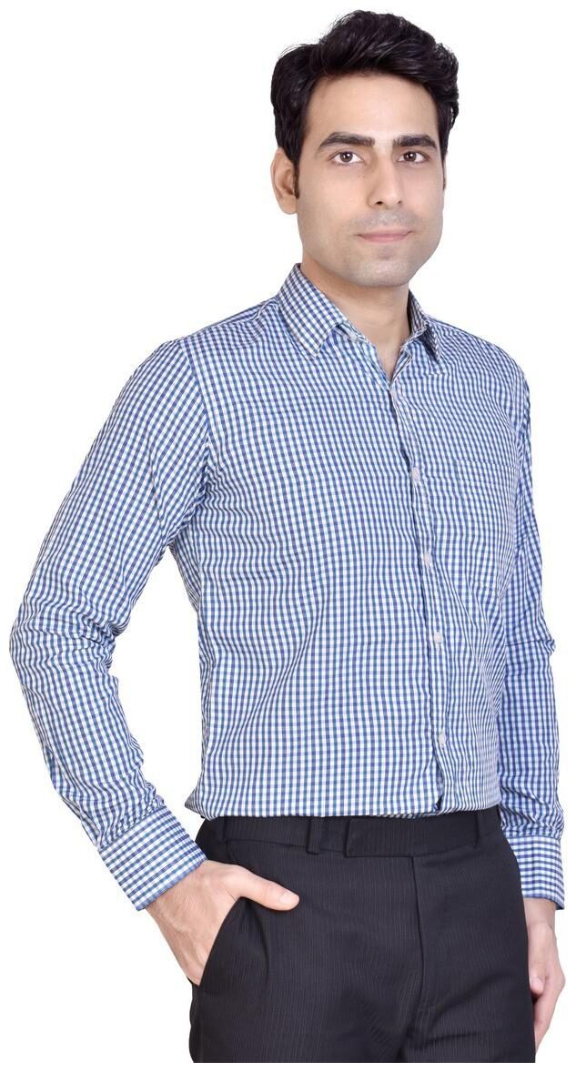 

RAYMON LOUIS Men Regular fit Formal Shirt - Blue