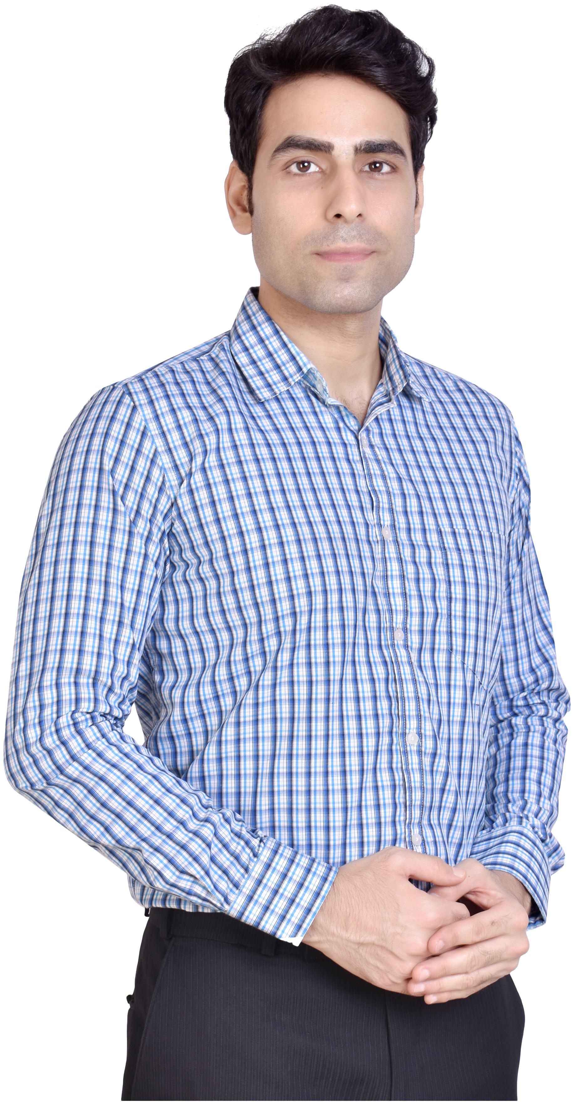 

RAYMON LOUIS Men Regular fit Formal Shirt - Blue