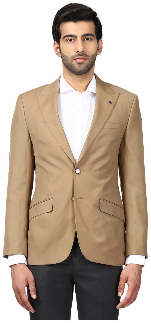 

Raymond Beige Regular Blended jacket