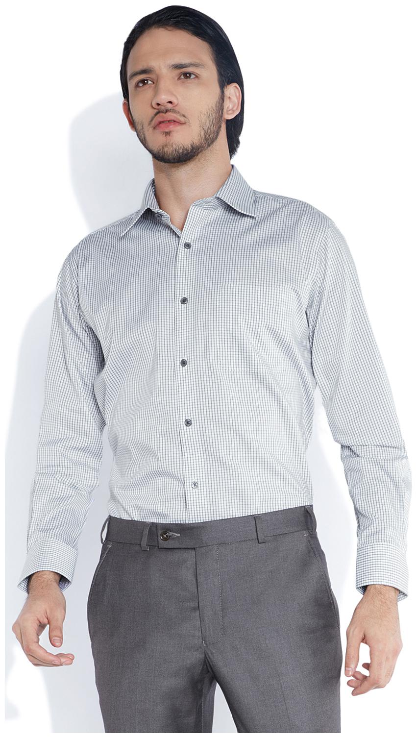 

Raymond Black Cotton Regular Fit Casual Shirt