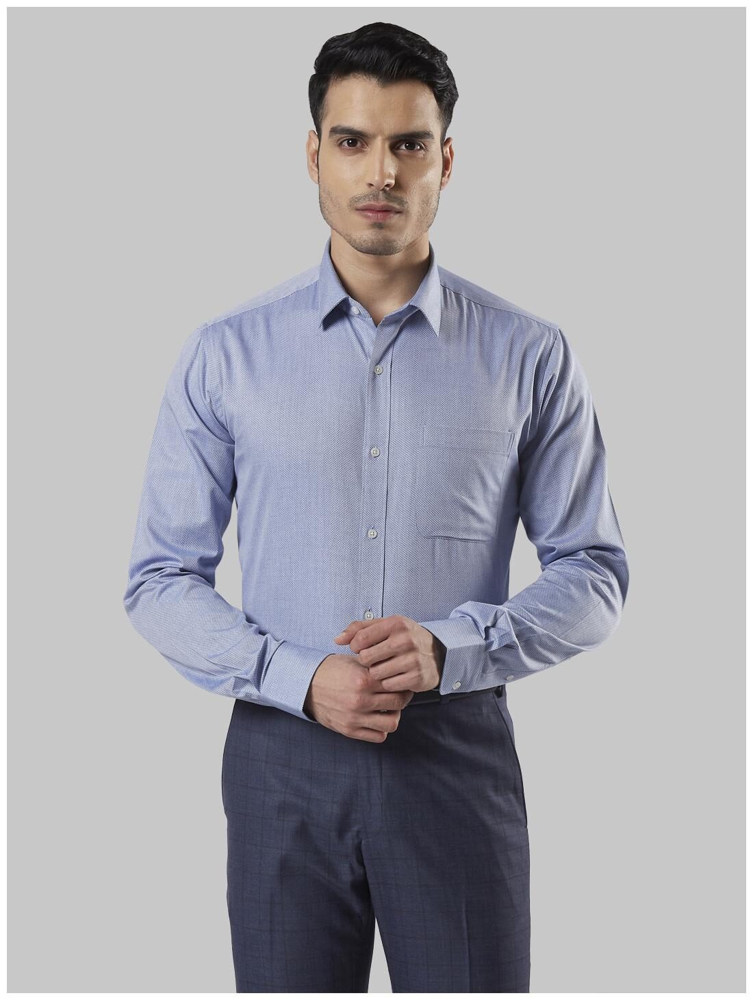 

Raymond Men Slim fit Formal Shirt - Blue