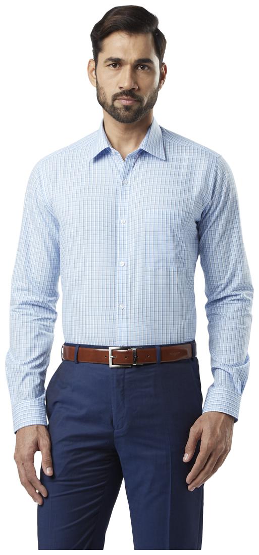 

Raymond Men Slim fit Formal Shirt - Blue