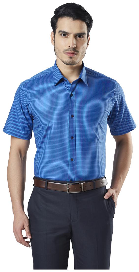 

Raymond Men Regular fit Formal Shirt - Blue