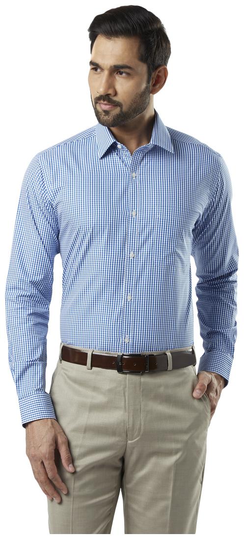 

Raymond Men Slim fit Formal Shirt - Blue