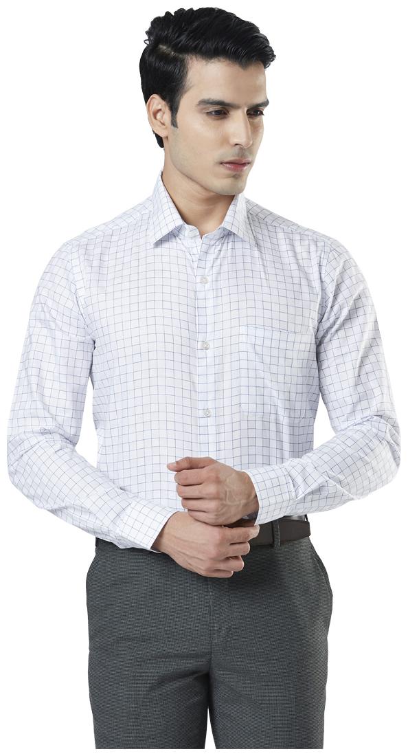 

Raymond Men Regular fit Formal Shirt - Blue
