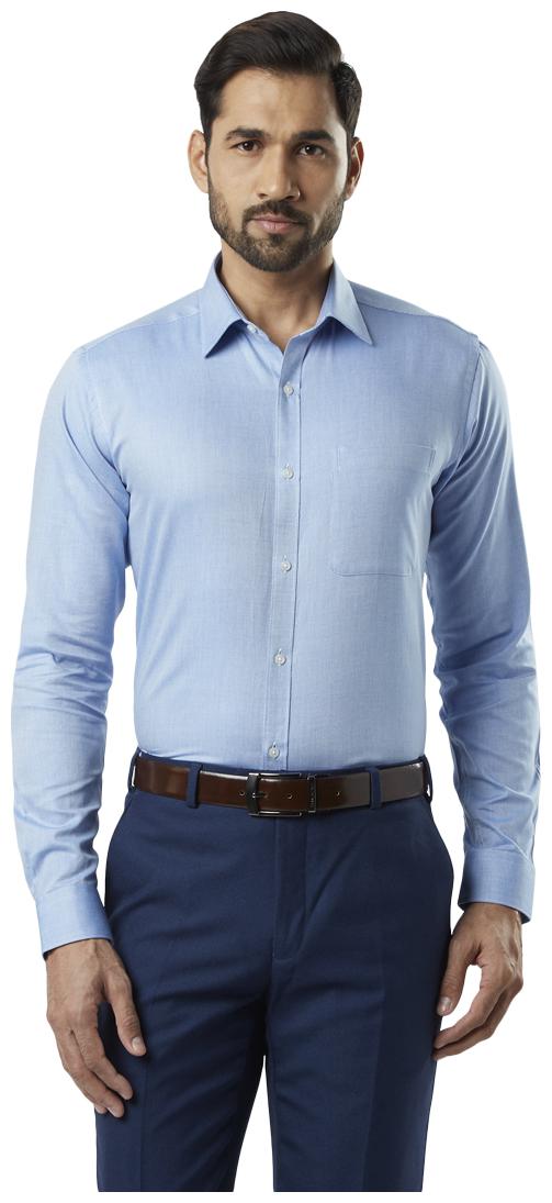 

Raymond Men Slim fit Formal Shirt - Blue
