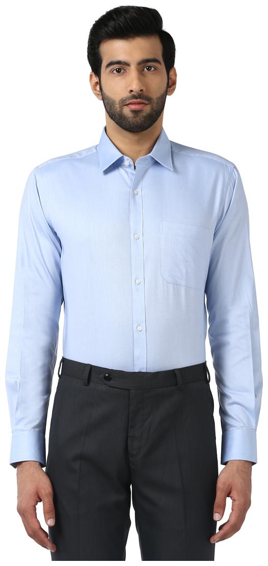 

Raymond Men Regular fit Formal Shirt - Blue