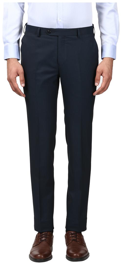 

Raymond Men Solid Slim Fit Formal Trouser - Blue