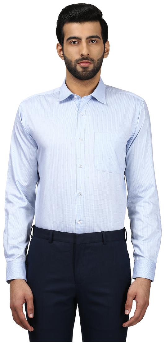 

Raymond Men Regular fit Formal Shirt - Blue