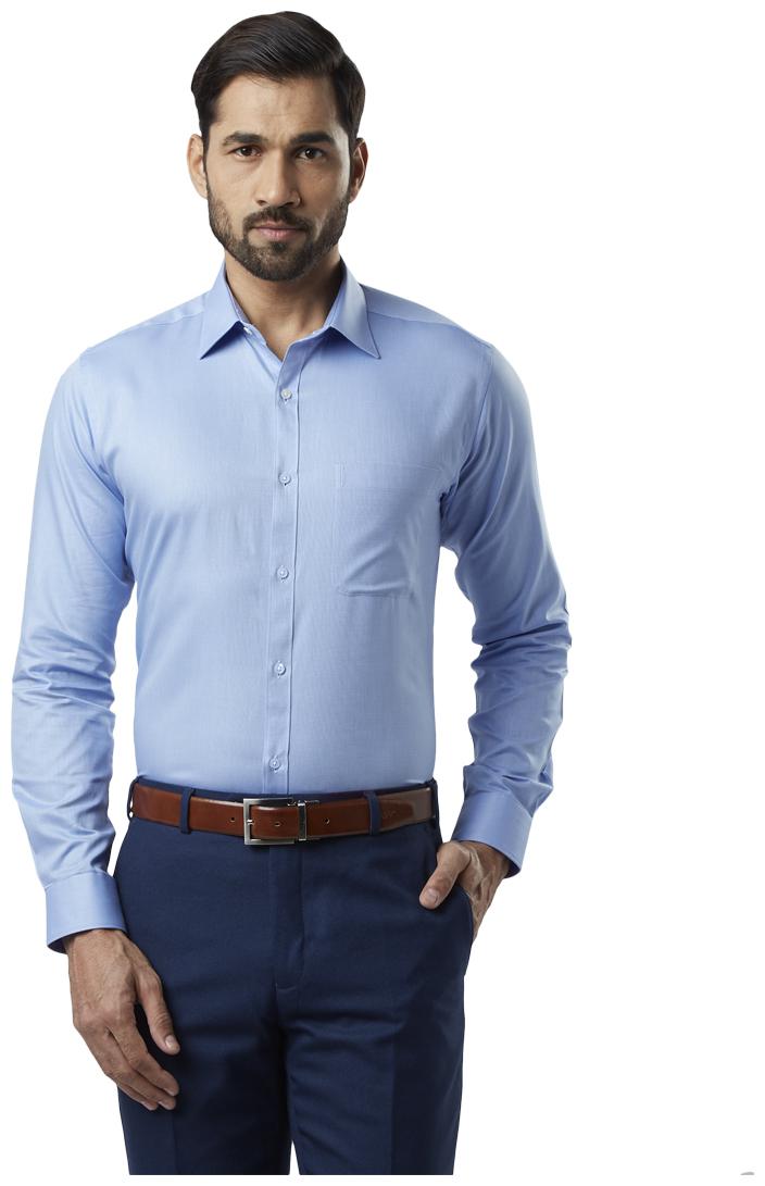 

Raymond Men Slim fit Formal Shirt - Blue