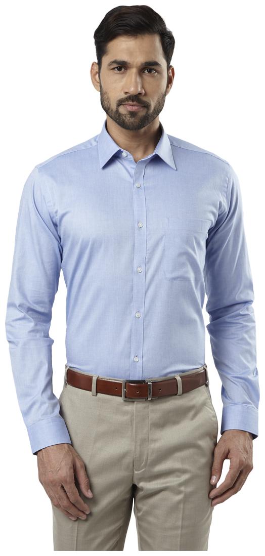 

Raymond Men Slim fit Formal Shirt - Blue